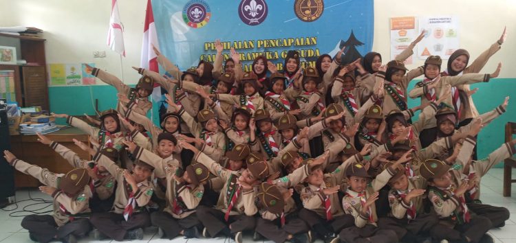 52 Siaga Kwarran Ajibarang Ikuti Penilaian Pencapaian Pramuka Garuda