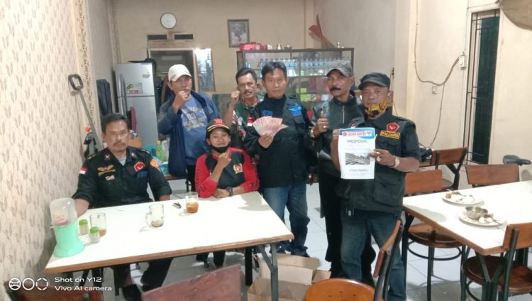 DPC Laskar Banten Kota Depok Galang Dana Untuk Donasi Korban Gempa Cianjur
