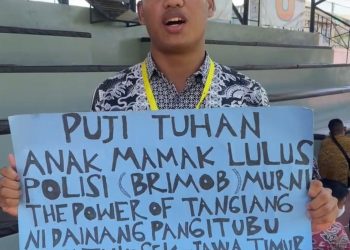 Kegigihan Tekad Rado Simanjuntak Angkat Derajat Keluarga, Berhasil Lolos Menjadi Polisi
