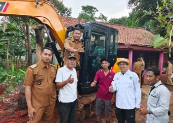 Pemerintahan Desa Limusnunggal Realisasikan Pembangunan TPT dari Program SAMISADE Tahun Anggaran 2022