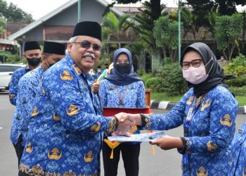 BKPSDM Banyumas Juara Lomba Pengucapan Panca Prasetya Korpri