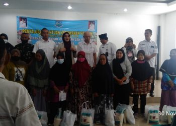 Sembako Untuk Ketahanan Pangan di Pondok Cabe Udik-Tangsel Diterima Warga