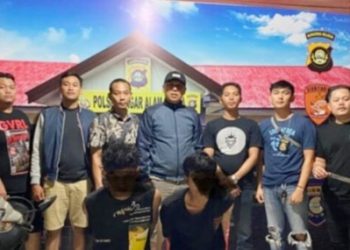 Dua Pemuda Asal Muara Pinang  Diamankan Polisi