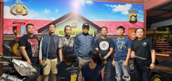 Dua Pemuda Asal Muara Pinang Diamankan Polisi