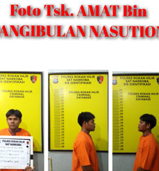 Satresnarkoba Polres Rohil Gerebek Rumah Tempat Penyalahguna Sabu, Seorang Buruh Dibekuk Dengan BB 19, 81 Gram
