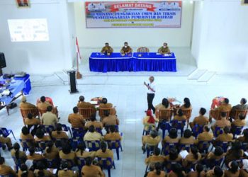 Kabupaten Samosir Terima Pembinaan, Pengawasan Umum dan Teknis Penyelenggaraan Pemerintahan Daerah dari Inspektorat Provsu