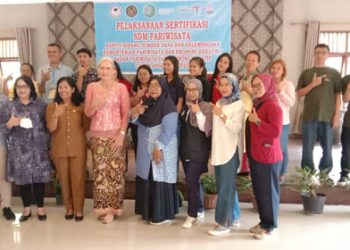 Kementerian Pariwisata dan Ekonomi Kreatif Gelar Sertifikasi SDM Pariwisata di Samosir