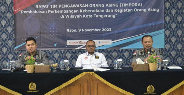 Terus Lakukan Pengawasan, Rapat TIMPORA Kota Tangerang Kembali Dilaksanakan