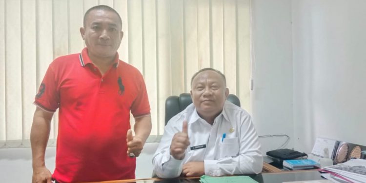 Kadisdik Kabupaten Bogor PHP in Wartawan Perihal Dugaan Pungli PPDB Kepsek SDN Nyalindung
