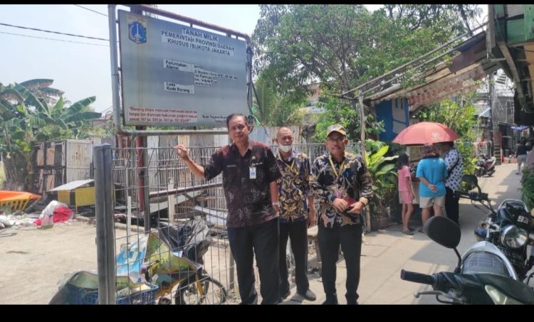 Suku Badan Pengelolaan Aset Daerah Jakut Kondusifkan Pengamanan Aset Daerah Wilayah Jakut