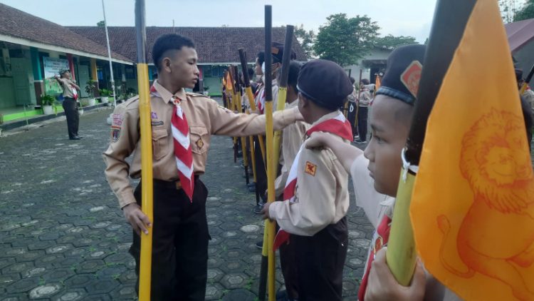 Penggalang Gudep SD Negeri 8 Kranji Purwokerto Menggelar Kegiatan Perjusa
