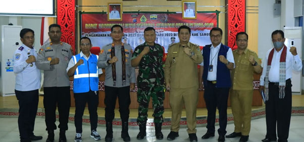 Bupati Samosir Pimpin Rapat Lintas Sektoral Kesiapan Pengamanan Libur Natal dan Tahun Baru