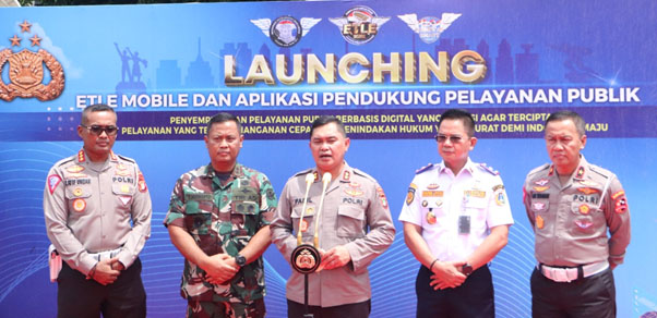 Polda Metro Jaya Launching E-TLE Mobile
