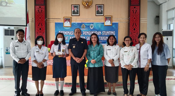 Diseminasi Hasil Pengukuran Stunting Tingkat Kabupaten Samosir 2022