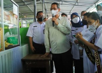 PJ Gubernur Propinsi DKI Jakarta Canangkan Sertifikasi Kantin Sehat Sekolah di SDN Kapuk Muara 03
