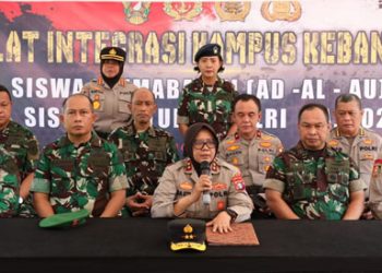 Pererat Soliditas dan Sinergitas, Diklat Integrasi TNI-Polri Digelar