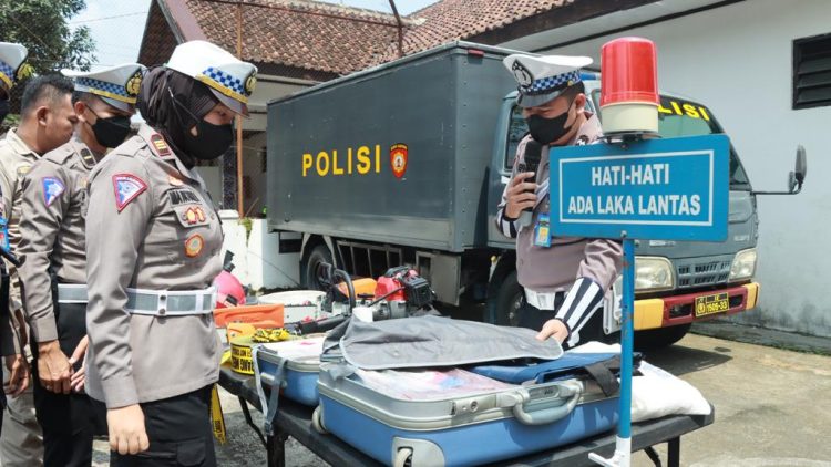 Satlantas Polres Purbalingga Gelar Apel Satgas Quick Response