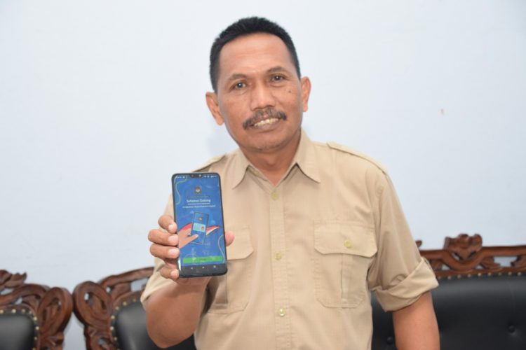 Dindukcapil Banyumas Perkenalkan Aplikasi Identitas Kependudukan Digital