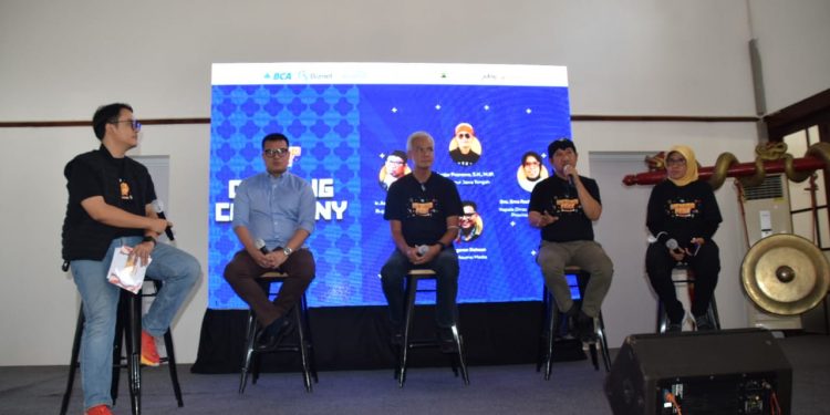 Ganjar Resmikan Hetero Space Banyumas, Husein Siap Dukung