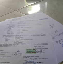Diduga Kades Kubu, Mafia Tanah, Warga Akan Laporkan ke Polisi