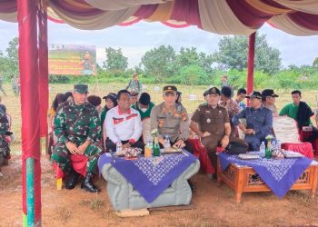 Kapolres Rohil Hadiri Launching Penghijauan Serentak Korem 031/Wira Bima di Kodim 0321