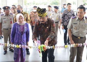 Kunjungi Kanwil BPN Provinsi Kalsel, Menteri ATR/Kepala BPN Resmikan Gedung Kantor Baru dan Sampaikan Tiga Arahan