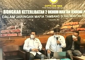 GAPTA Gandeng LCKI Ungkap Mafia Tambang Kalteng Ada Keterlibatan 2 Oknum Mantan Jenderal Polisi