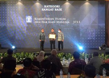 Kemenkumham Raih Predikat Sistem Merit Sangat Baik