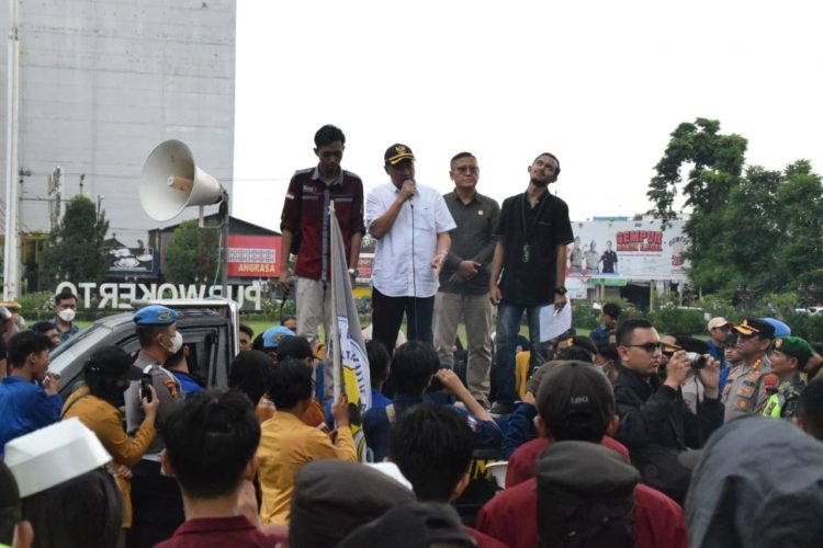 Mahasiswa Purwokerto Gelar Demo Tolak KUHP Baru