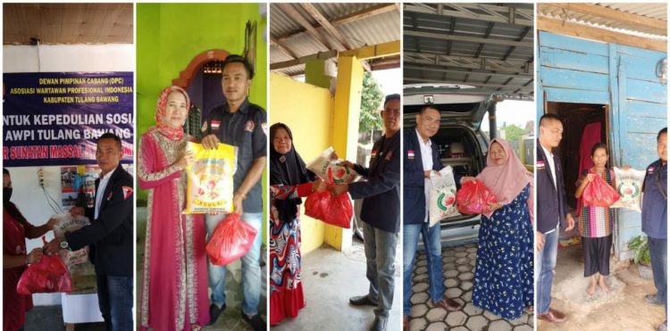 DPC AWPI Tuba Menggelar Bagi Sembako dan Sunatan Massal