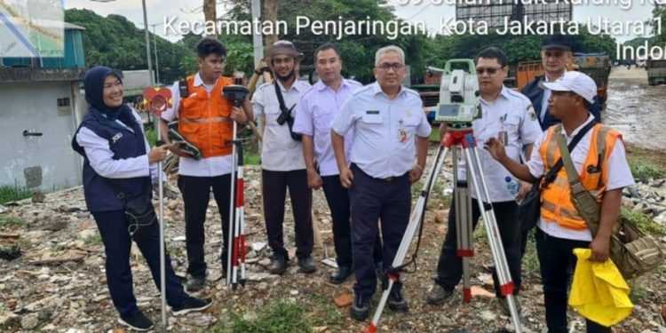 Bantu Pemkot Jakut Penataan Wilayah, Citata Kec.Penjaringan Blusukan ke Pejagalan