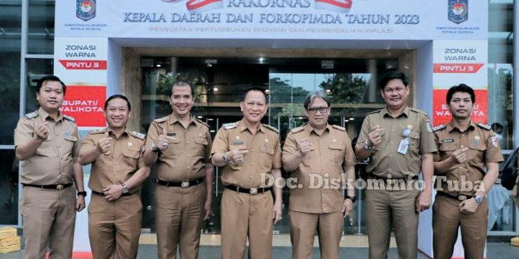 Penjabat Bupati Tulang Bawang Hadiri Rakornas Kepala Daerah dan Forkopimda se-Indonesia Tahun 2023