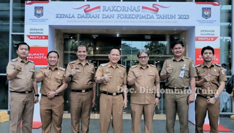Penjabat Bupati Tulang Bawang Hadiri Rakornas Kepala Daerah dan Forkopimda se-Indonesia Tahun 2023