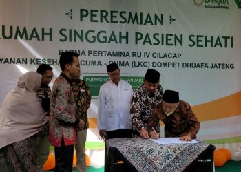 Wakil Bupati Sadewo Resmikan Rumah Singgah Pasien di Berkoh