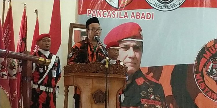 Terpilih Secara Aklamasi Yudo F Sudiro Kembali Pimpin Pemuda Pancasila Banyumas
