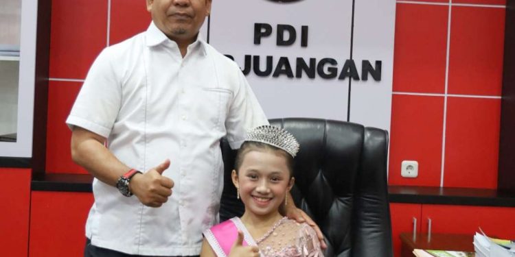 Wakil Ketua DPRD Provinsi Riau Mendukung Derlia Magdalena Napitupulu Ajang Kids And Teen Global Pageant di Malaysia