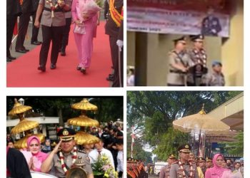 Acara Pisah Sambut Kapolresta Bogor Kota Dari Kombes Pol Susatyo Purnomo Condro kepada Kombes Pol Bismo Teguh Prakoso