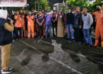 Keliling Wilayah, Lurah Jatinegara Kaum Pantau Suasana Sambut Tahun Baru 2023