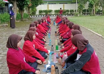 Calon Dewan Ambalan SMA Negeri 1 Ajibarang Ikuti Diklat