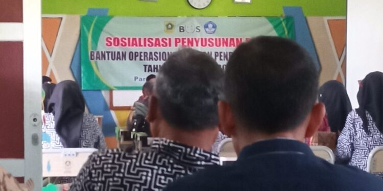 Sosialisasi Penyusuanan RKAS BOS Pendidikan TA 2023