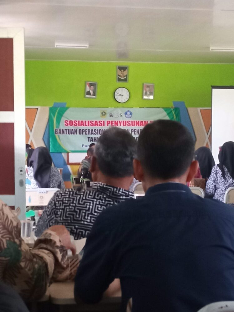 Sosialisasi Penyusuanan RKAS BOS Pendidikan TA 2023