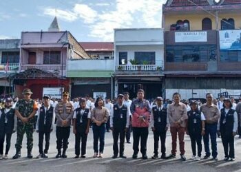 Bupati Samosir Hadiri Apel Kesiapan Petugas Pantarlih