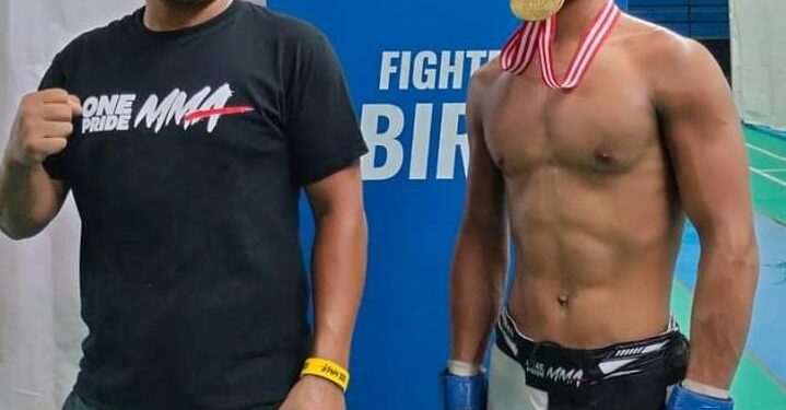 Josua Cibro Petarung Asal Pakpak Bharat Tumbangkan Jephi Dari Bandung di MMA