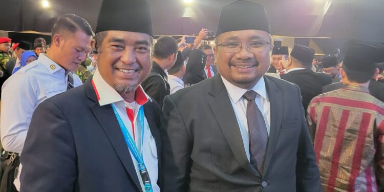 Ketua PWNU Riau H.T.Rusli Ahmad Sampaikan Ucapan Selamat dan Sukses Kepada Ketum PBNU KH.Yahya Cholil Staquf