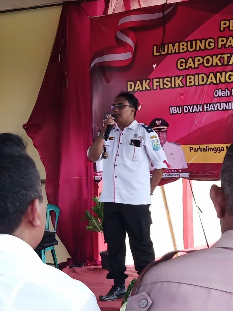 Wabup Sudono Resmikan Lumbung Pangan Masyarakat Senilai Rp 1 Miliar