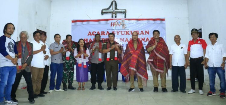 Bupati dan Wabub Samosir Hadiri Syukuran Hari PERS NASIONAL Kabupaten Samosir