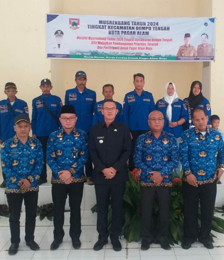 Wali Kota Alpian Maskoni Membuka Musrimbang Tingkat Kecamatan