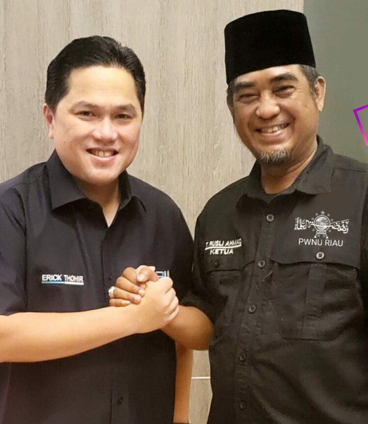 Ketua PWNU Riau : Kader Banser Gus Erick Thohir Harapan Baru Dari Santri – santri NU