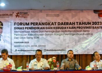 Forum Perangkat Daerah 2024, Dindikbud Banten Komitmen Tingkatkan Angka Partisipasi Sekolah