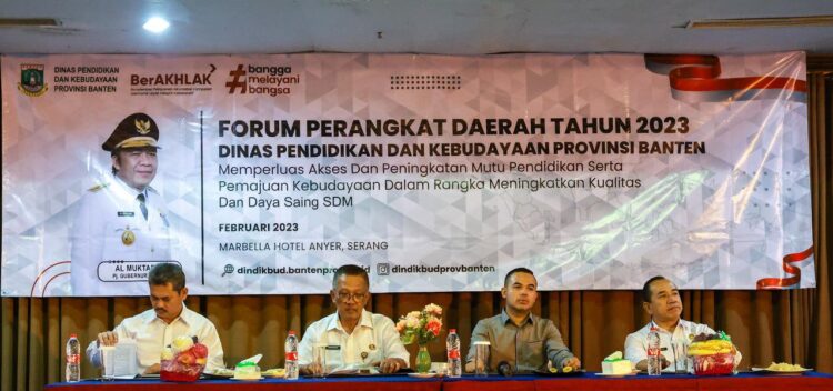Forum Perangkat Daerah 2024, Dindikbud Banten Komitmen Tingkatkan Angka Partisipasi Sekolah